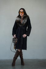 ⁦טרנץ׳ ג׳ינס שילוב פרווה⁩ – תמונה ⁦2⁩