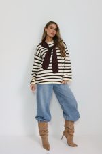 ⁦סריג צמר שילוב עליונית⁩ – תמונה ⁦5⁩