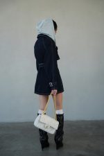 ⁦ג׳קט ג׳ינס שילוב קפוצ׳ון⁩ – תמונה ⁦3⁩