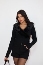 ⁦חולצה שילוב פרווה⁩ – תמונה ⁦11⁩