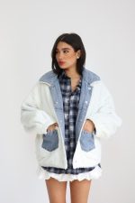 ⁦ג׳קט ג׳ינס דו צדדי⁩ – תמונה ⁦3⁩