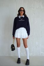 ⁦חולצה שילוב משבצות⁩ – תמונה ⁦9⁩