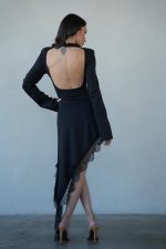 ⁦שמלת אלכסון תחרה⁩ – תמונה ⁦7⁩