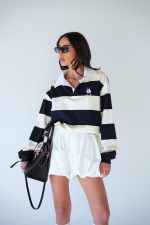 חולצת פסים צווארון