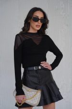 ⁦חולצה שילוב רזיל⁩ – תמונה ⁦6⁩