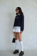 ⁦חולצה שילוב משבצות⁩ – תמונה ⁦11⁩