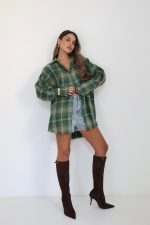 ⁦מכופתרת משבצות⁩ – תמונה ⁦3⁩