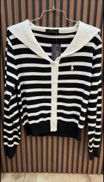 ⁦סריג פולו צווארון וי⁩ – תמונה ⁦3⁩