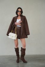 ⁦חליפת חצאית קורדרוי⁩ – תמונה ⁦3⁩