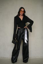 ⁦מכנס עור חגורה⁩ – תמונה ⁦3⁩