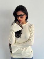 ⁦חולצת פעמון משבצות⁩ – תמונה ⁦2⁩