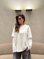 ⁦חולצה שרוול כפול⁩ – תמונה ⁦2⁩