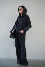 ⁦חליפת דמוי ג׳ינס בלון⁩ – תמונה ⁦8⁩