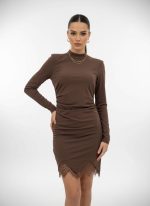 שמלה סיומת תחרה