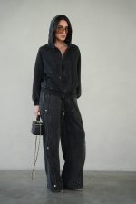 ⁦חליפת ג׳ינס קפוצ׳ון⁩ – תמונה ⁦10⁩