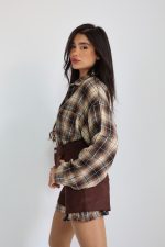 ⁦מכופתרת משבצות⁩ – תמונה ⁦4⁩