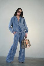 חליפת ג׳ינס קפוצ׳ון