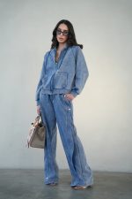 ⁦חליפת ג׳ינס קפוצ׳ון⁩ – תמונה ⁦11⁩