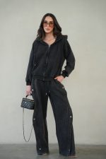 ⁦חליפת ג׳ינס קפוצ׳ון⁩ – תמונה ⁦7⁩