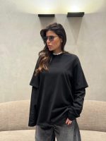 ⁦חולצה שרוול כפול⁩ – תמונה ⁦4⁩