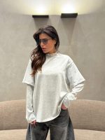 ⁦חולצה שרוול כפול⁩ – תמונה ⁦7⁩