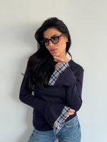 חולצת פעמון משבצות