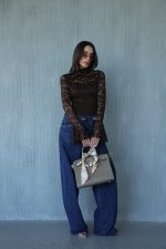 ⁦בגד גוף תחרה פעמון⁩ – תמונה ⁦2⁩