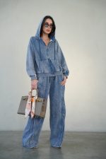 ⁦חליפת ג׳ינס קפוצ׳ון⁩ – תמונה ⁦9⁩