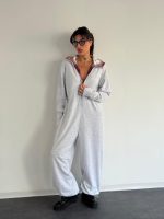 אוברול שילוב משבצות