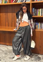 ⁦מכנס עור בלון⁩ – תמונה ⁦3⁩