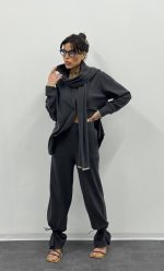 ⁦חליפת שלוש חלקים שילוב צעיף⁩ – תמונה ⁦5⁩