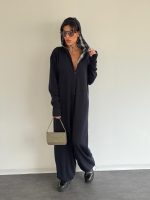 ⁦אוברול שילוב משבצות⁩ – תמונה ⁦2⁩