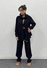 ⁦חליפת שלוש חלקים שילוב צעיף⁩ – תמונה ⁦4⁩