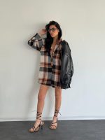 ⁦אוברול משבצות⁩ – תמונה ⁦5⁩