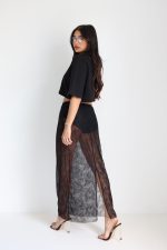 ⁦חצאית תחרה⁩ – תמונה ⁦4⁩