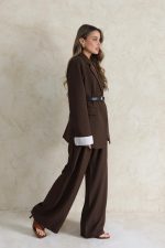 ⁦חליפת בלייזר ארוך⁩ – תמונה ⁦4⁩