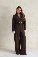 ⁦חליפת בלייזר ארוך⁩ – תמונה ⁦7⁩