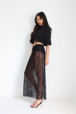 ⁦חצאית תחרה⁩ – תמונה ⁦2⁩