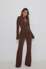 ⁦אוברול צווארון כיווץ⁩ – תמונה ⁦5⁩