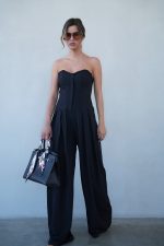 אוברול סטרפלס לוז