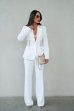 ⁦חליפה שילוב תחרה⁩ – תמונה ⁦5⁩