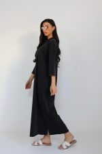 ⁦שמלת צווארון כפתורים⁩ – תמונה ⁦3⁩