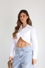 ⁦מכופתרת קרופ עגול⁩ – תמונה ⁦14⁩