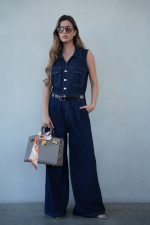 ⁦אוברול ג׳ינס ארוך⁩ – תמונה ⁦3⁩