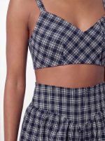 ⁦חליפת טופ משבצות⁩ – תמונה ⁦12⁩