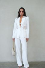 חליפה שילוב תחרה