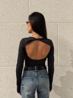 ⁦בגד גוף סיבוב בגב⁩ – תמונה ⁦4⁩