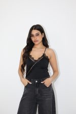 ⁦בגד גוף שילוב תחרה⁩ – תמונה ⁦22⁩