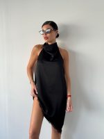 ⁦שמלת סטן תחרה⁩ – תמונה ⁦3⁩