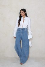 ⁦מכופתרת כיווצים ביד⁩ – תמונה ⁦5⁩